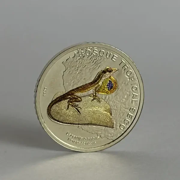 Moneda de 500 con el Escudo Nacional